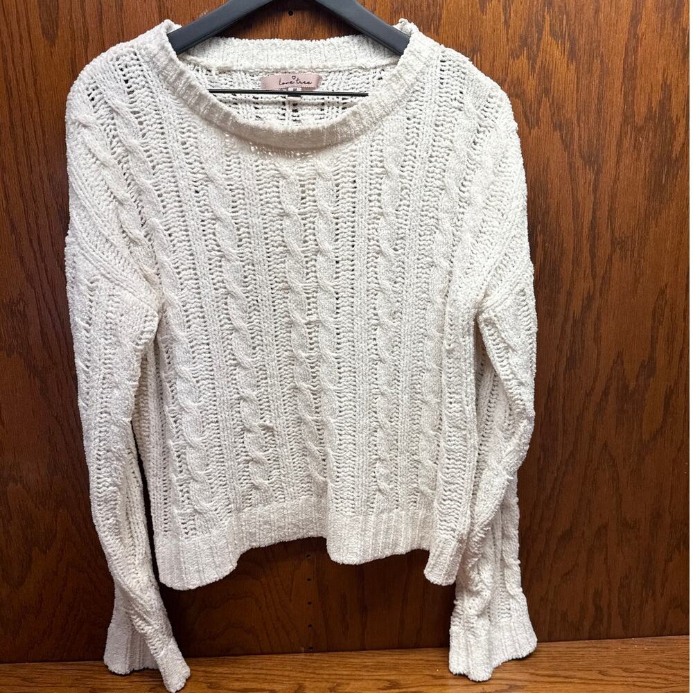 Love Tree Knitted Pullover Sweater